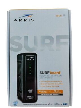 Arris SBG10 Surfboard Docsis 3.0 Cable Modem And WiFi Router